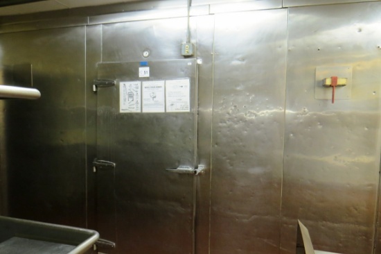 Tonka Commercial Walk-In Refrigerator Unit, Bohn Dual Fan Condenser Unit, (