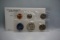 1965 US Mint Proof Set in Cellophane with US Mint Plastic Coin & Original E