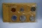 1961 US Mint Proof Set in Cellophane with US Mint Decal/Chip & Original Env