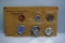 1957 US Mint Proof Set in Cellophane with US Mint Decal/Chip & Original Env