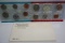 1969-P & D Uncirculated Coin Sets in Original Wrapping & Envelope (Includes
