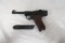 Erma-Werke Model LA-22 Semi-Auto Pistol, .22 LR Caliber, SN#35109, Checkered Grip.