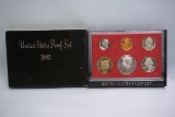 1982 US Mint Proof Set with Protective Sleeve.