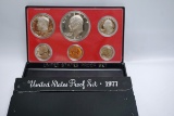 1977 US Mint Proof Set with Protective Sleeve.