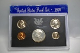 1970 US Mint Proof Set with Protective Sleeve (Case Damaged).