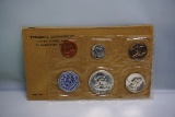 1958 US Mint Proof Set in Cellophane with US Mint Decal/Chip & Original Env