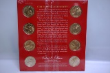 2013-P & D US Mint Presidential $1 Coin Uncirculated Set.