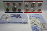 1998-P & D Uncirculated Coin Sets in Original Wrapping with Original Envelo