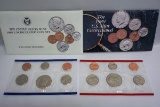 1989-P & D Uncirculated Coin Sets in Original Wrapping with Original Envelo