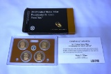 2012 US Mint Presidential $1 Coin Proof Set.