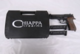 Chiappa Model M9-22 Semi-Auto Pistol, .22 Caliber, SN#13F88233, (2) Magazines, Hard Sided Case, (Nee
