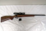 Remington (custom built w/ scope) Model 788 Center Fire Rifle, .44 Rem. Mag Caliber, SN#056427, Oak