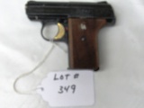 Reck Model P8 Semi-Auto Pistol, SN# 133961, 6.35mm Caliber (Made in West Germany), Wood Grips, 6-Sho