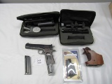Colt Model 1911 Conversion Unit Semi-Auto Pistol, SN# 11774, .22 Long Rifle Caliber, New Pachmayr Gr