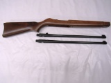 New Ruger 10/22 Walnut Stock & (2) New 18 1/2