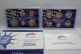 2006 US Mint Proof Set with Box & Certificate of Authenticity.