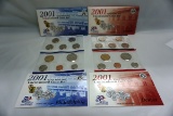 2001-P & D US Mint Uncirculated Coin Set with Certificate of Authenticity.