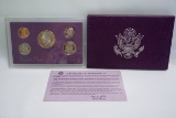 1993 US Mint Proof Set with Protective Sleeve & Certificate of Authenticity