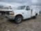 1994 Ford F 250 XL Service Pickup, VIN# 1FTHF25H1BLA58805, 5.8 Liter Gas Engine, Automatic Transmiss