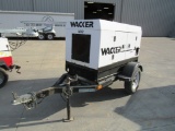 Wacker Model G25 Portable Generator, SN# 5687625, Isuzu 4-Cylinder Diesel Engine with Electric Start