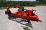 1994 Belshe Model T1-2EB Equipment Tandem Axle Trailer, New Wood Deck, 4' Rear Ramps, 12,000lb. GVW.