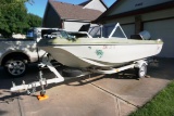 1968 PMC Pipestone Marine Corp Fishing Boat, 65 HP Outboard Motor, One Owner Since 1968, New Wiring,