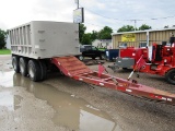 2008 Cornhusker 800 Triple Axle Aluminum Pup Trailer