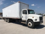 2002 Freightliner Model FL70 Conventional Tandem Axle Van Truck, VIN# 1FVHBXAK52HJ94717, Caterpillar