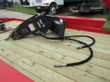 Bobcat Model B950 Hydraulic Concrete Breaker Attachment for Skidloaders.