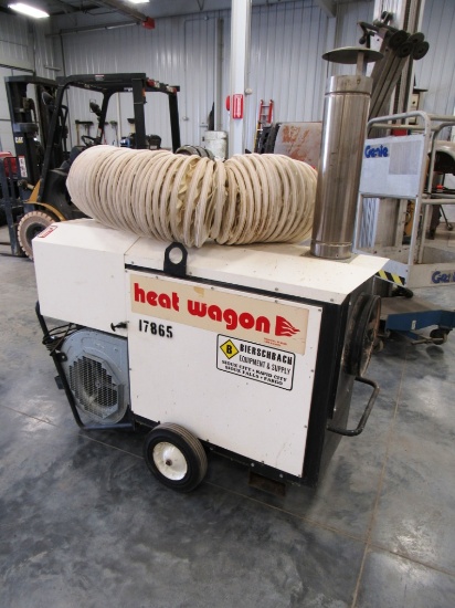 Heat Wagon Model VG400 Portable Indirect Heater with Duct, 400,000 BTU, 25'