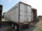 Utility 48’ Aluminum Tandem Axle Van Trailer, VIN# (Plate Missing), Spring Suspension, Cargo Rear Do
