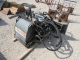 Zanetis Model PCP18-EHS Hydraulic Concrete Grinder Attachment for Skid Loaders, SN# 0708006, 5,000 p