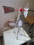 Nebraskaland Metal Table Top Windmill.