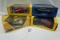 (4) Renault 1:43 Scale Models in Boxes: Alpine A 310, Gordini, Floride, Meg