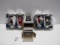 (6) Spark 1:43 Scale Models in Boxes: Cadillac, Reynard, Lola B2K, Courage