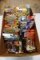 Entire Box of 1:64 Scale Cars - Hot Wheels, Action & More (Approx 40).