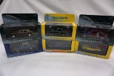 (6) Vanguards 1:43 Scale Models in Boxes: Jaguar XJ6, Ford Capri 109E GT, J