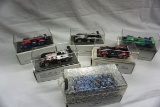 (6) Spark 1:43 Scale Models in Boxes: Durango MG, Panoz LMP01, MG-Lola, Cou
