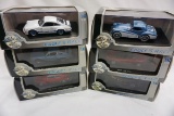 (6) Eagle's Racing 1:43 Scale Models in Boxes: (2) Porsche 911, VW Beetle,