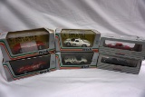 (6) 1:43 Scale Models in Boxes: (4) Model Box (Made in Italy) - (2) Ferrari