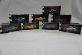 (8) MiniChamps 1:43 Scale Models in Boxes: Panoz Roadster, (5) Porsche 911,