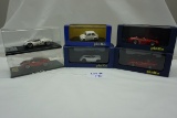 (4) Pinko 1:43 Scale Models in Boxes: Maserati 250F, Abarth 3000 Sport, Fia