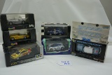 (6) Various Brands 1:43 Scale Models in Boxes: Mazda 767B, Bugatti EB 110S,