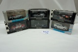 (6) MiniChamps 1:43 Scale Models in Boxes: Porsche 911 GT1, Porsche Carrera
