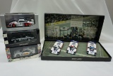 (6) MiniChamps 1:43 Scale Models in Boxes: (3) Porsche 956; packaged togeth