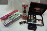 (3) Various Brands of Model Cars in Various Sizes: Nascar Collectable Budwe