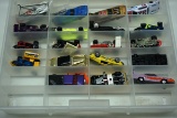 Clear Storage Box of 1:64 Scale Matchbox Type Cars - Various.