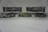 (5) Spark Brand 1:43 Scale Models in Boxes: Porsche 908/2, Triumph Spitfire