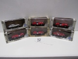 (6) Jolly Molly 1:43 Scale Models: Porsche Abarth, Ferrari, Ferrari TR, Alf