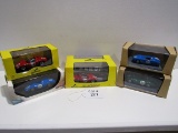 (5) Various Brands 1:43 Scale Models in Boxes: Ferrari 268, BZ109, BZ098, F